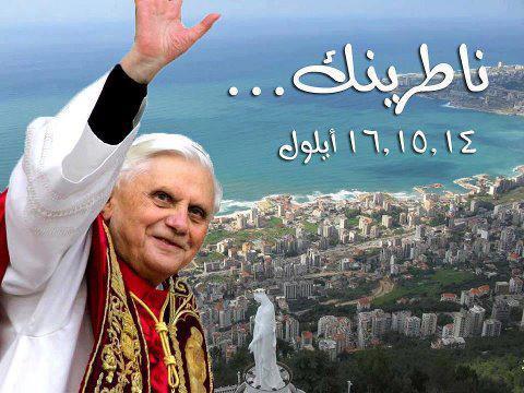 Benedicto XVI visita el Libano
