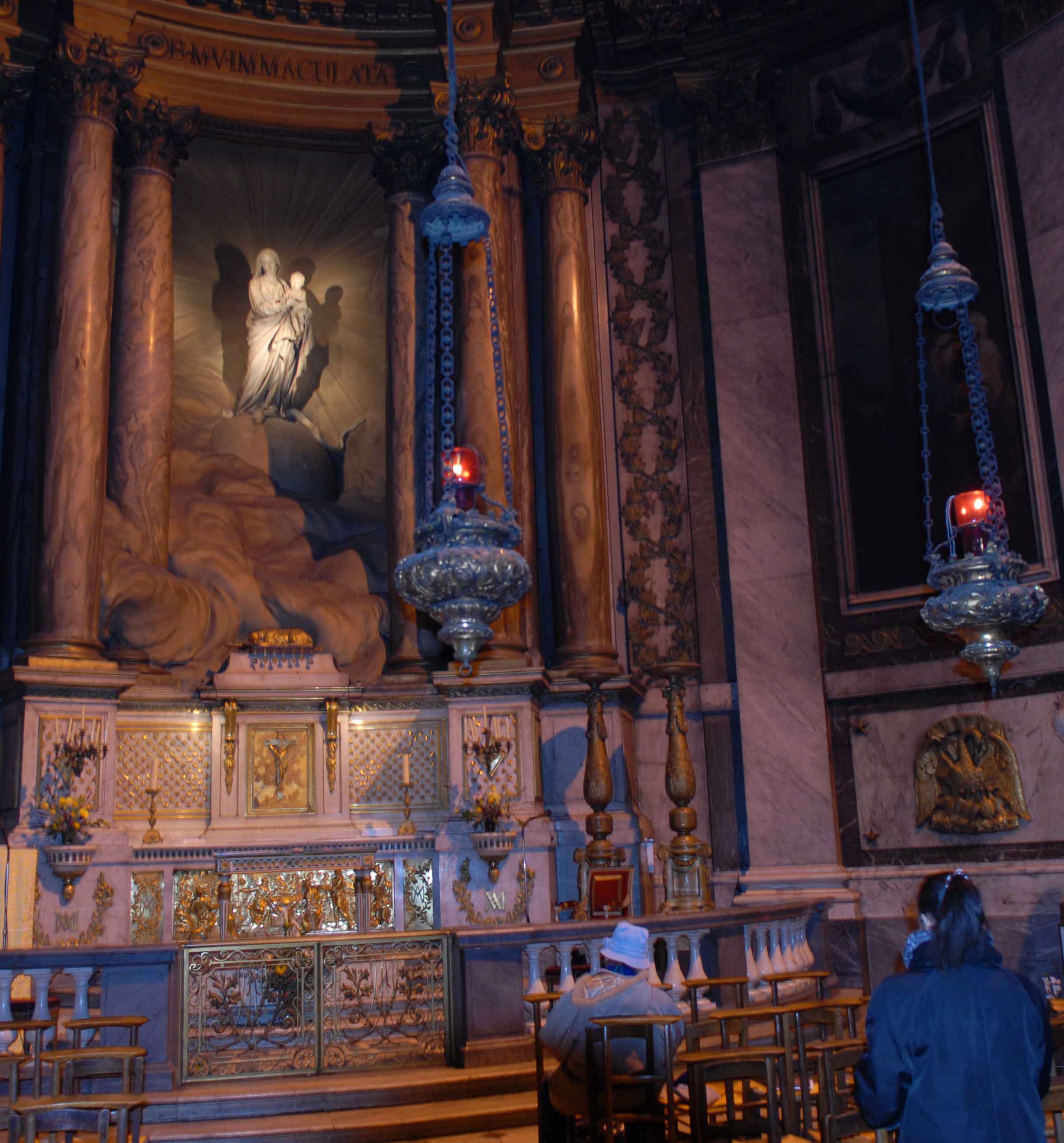 Capilla de Santísimo Iglesia de Saint Sulpice, París